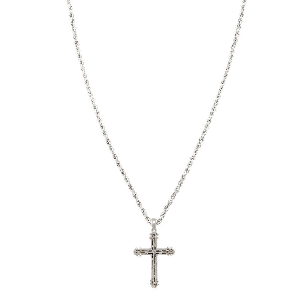 Men's Crucifix Necklace 10K Yellow Gold 20 Length | Jared